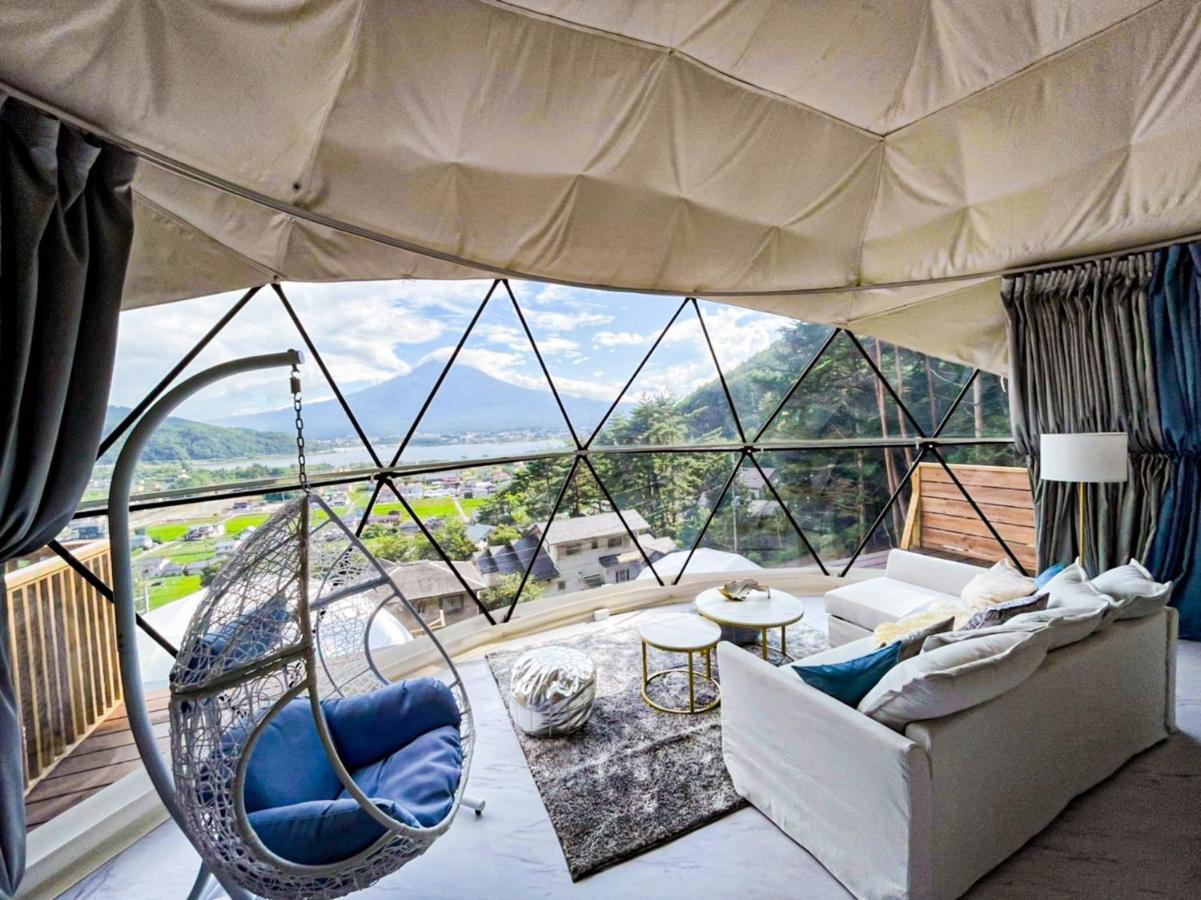 Mt,Fuji Glamping Terrace Minenohana - Vacation Stay 35711V Фуджикавагучико Екстериор снимка