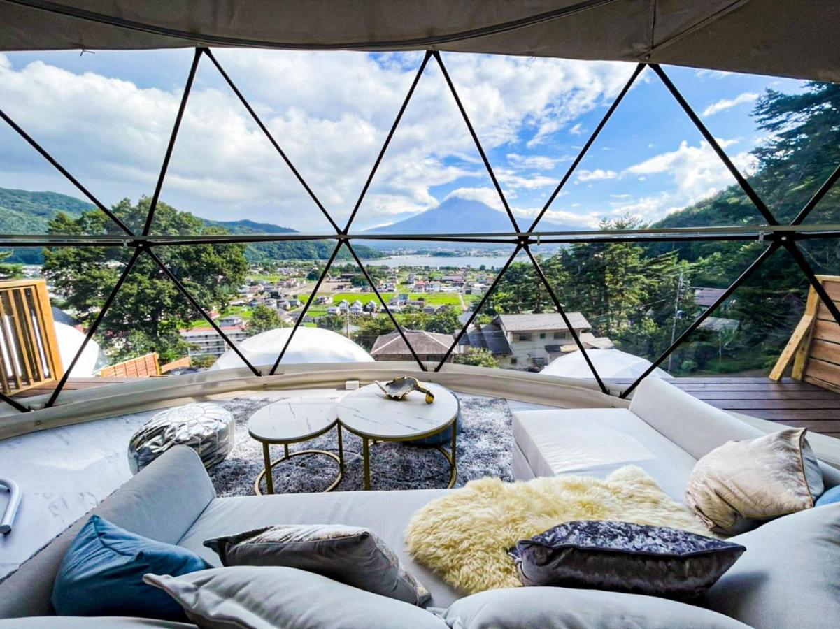 Mt,Fuji Glamping Terrace Minenohana - Vacation Stay 35711V Фуджикавагучико Екстериор снимка