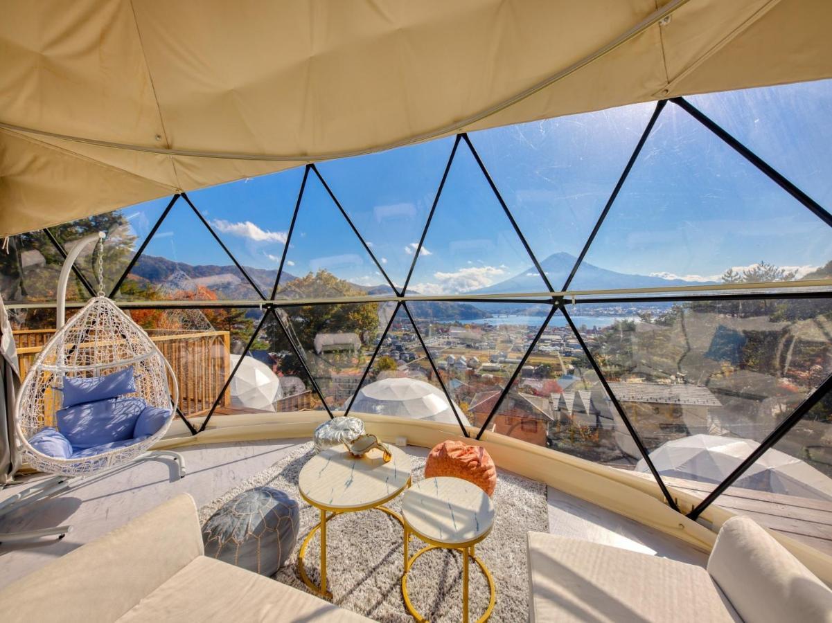 Mt,Fuji Glamping Terrace Minenohana - Vacation Stay 35711V Фуджикавагучико Екстериор снимка