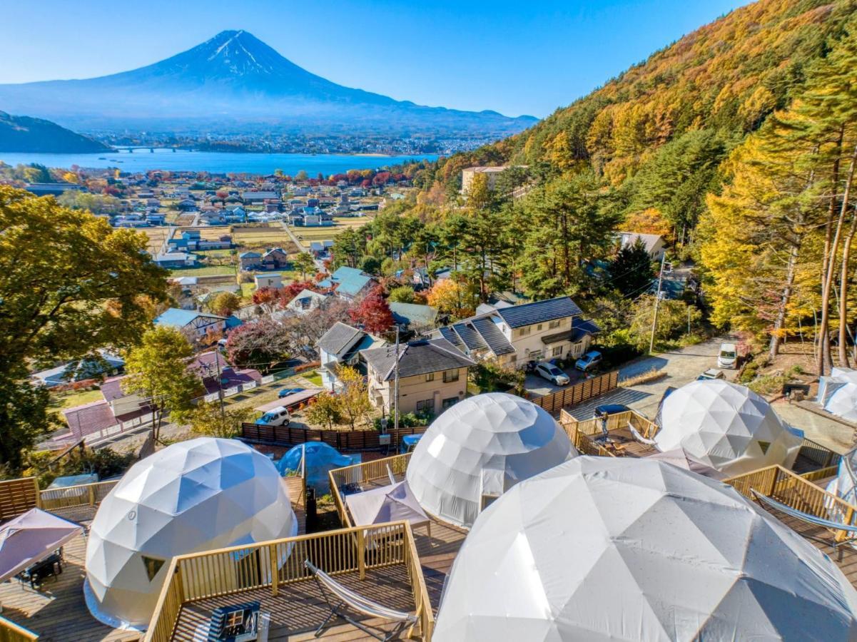 Mt,Fuji Glamping Terrace Minenohana - Vacation Stay 35711V Фуджикавагучико Екстериор снимка