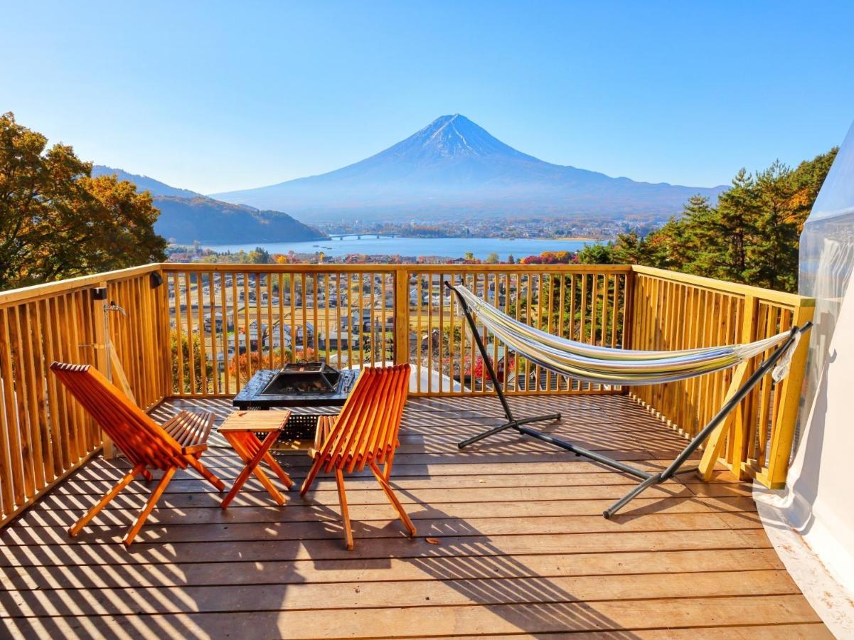 Mt,Fuji Glamping Terrace Minenohana - Vacation Stay 35711V Фуджикавагучико Екстериор снимка