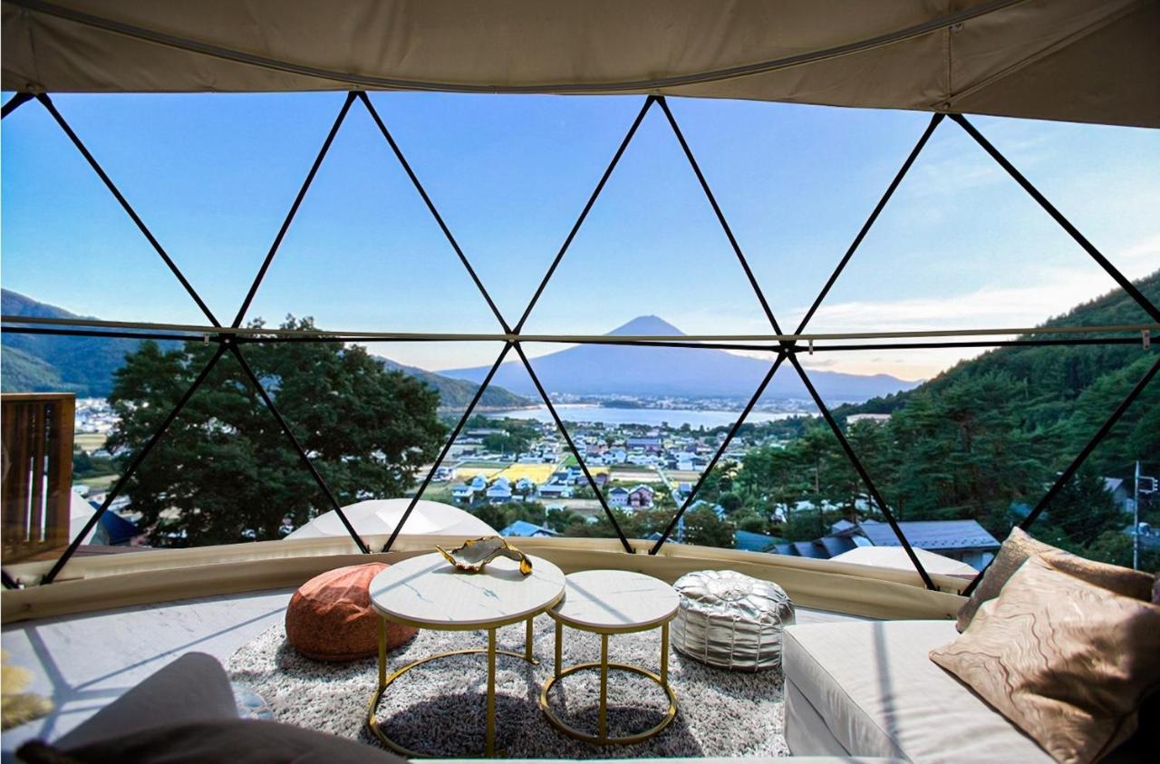 Mt,Fuji Glamping Terrace Minenohana - Vacation Stay 35711V Фуджикавагучико Екстериор снимка